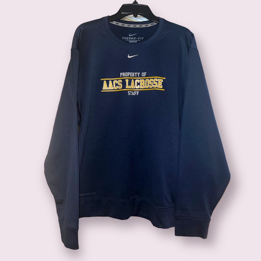 Nike Therma-Fit Men’s AACS Lacrosse Sweatshirt Long Sleeve Shirt